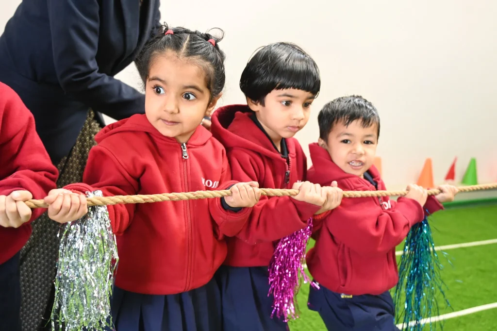 Preschool in Suratgarh - Students Studing at Blossom Academy
