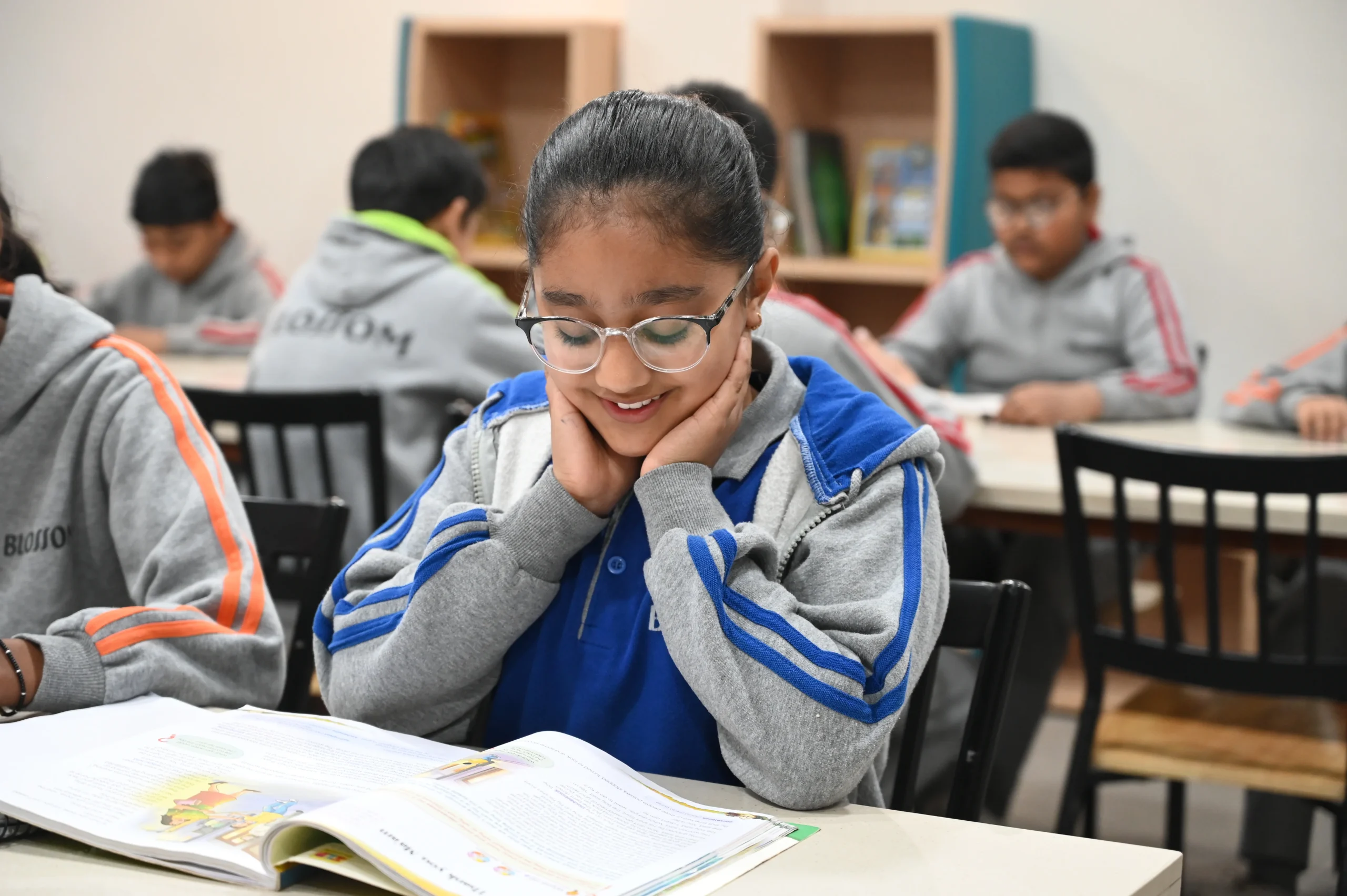 Young children in City Campus classroom